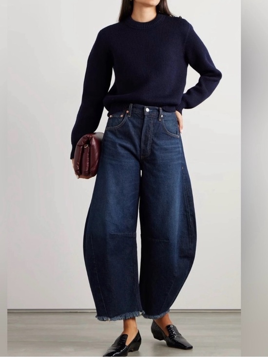 Citizens Of Humanity Denim - NWOT Citizens Of Humanity Horseshoe Barrel Stiff Jeans in Dark Indigo